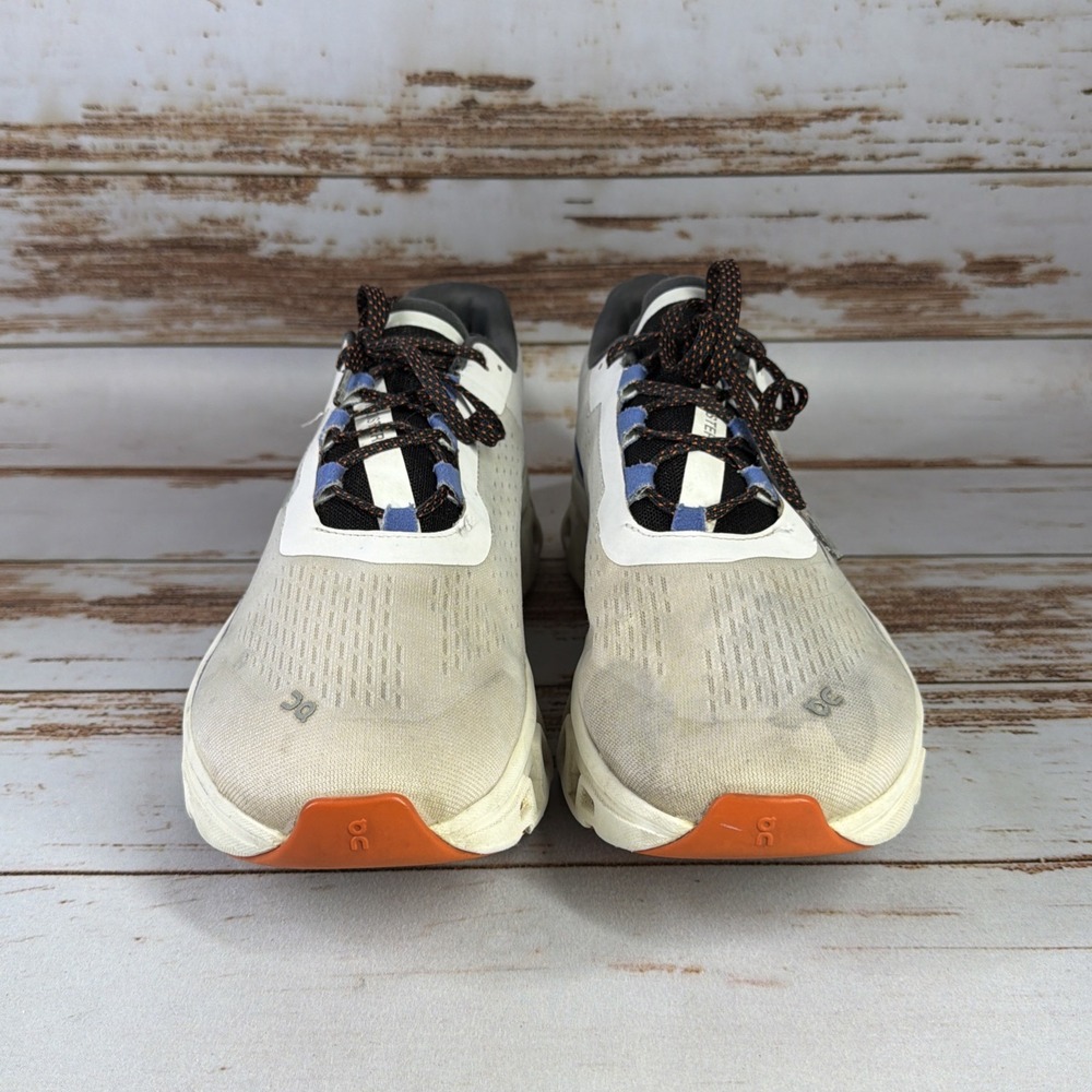 On Cloud Cloudmonster Women's Size 12 Frost Cobalt Running Shoes Flawed READ